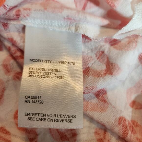 Tribal Jeans Woman's Large Sleeveless Top Animal Print New Without Tags - Picture 7 of 7